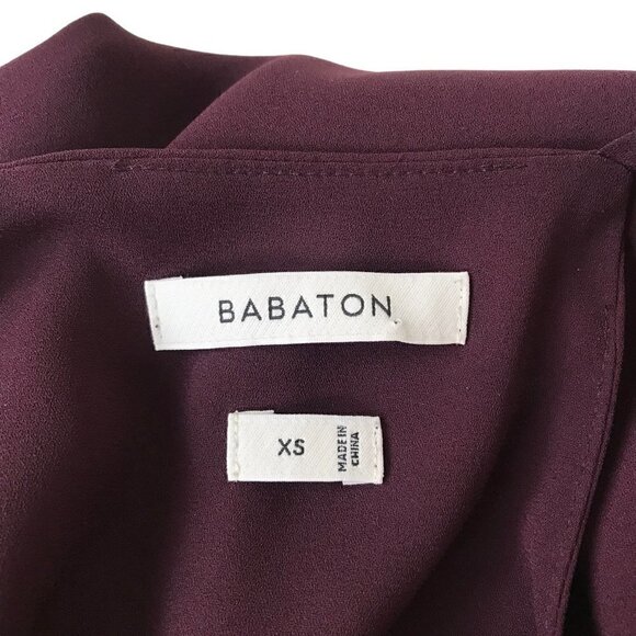 ARITZIA Babaton Extra Long Burgundy Camisole Size XS - Picture 6 of 6